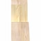 Ekena Millwork Portland Rough Sawn Timber Gable Bracket, Douglas Fir, 48"W x 14"H x 6"D x 6"F, 7/12 Pitch GBW048X14X0606POR00RDF - alternate 3